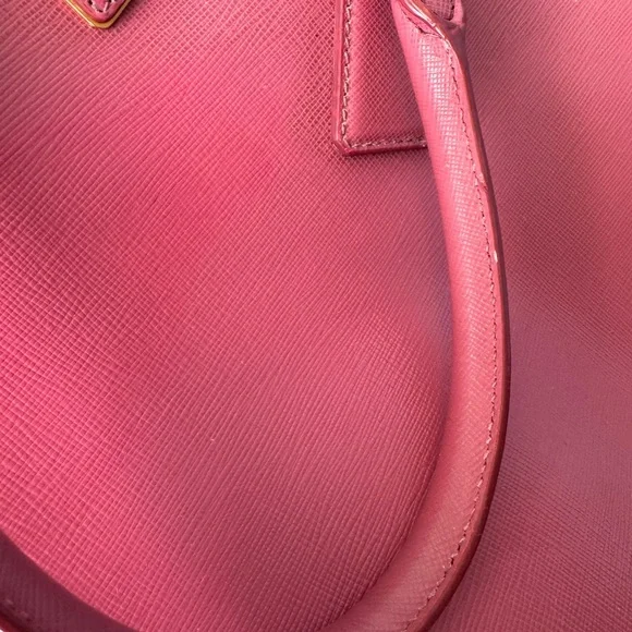 Prada Galleria Saffiano Tote, Peonia - Picture 10 of 17